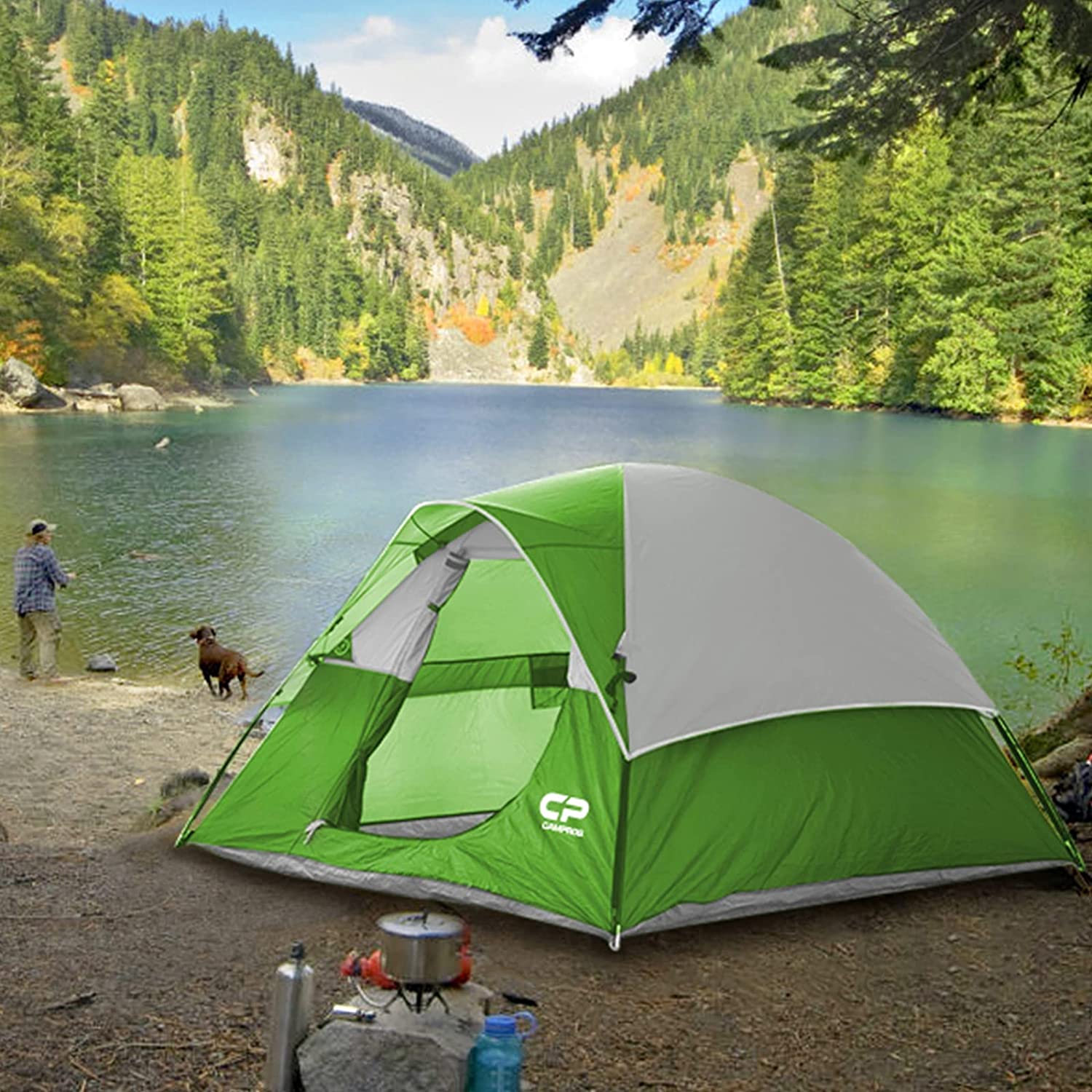 CAMPROS CP 3-4 Person Tent Review