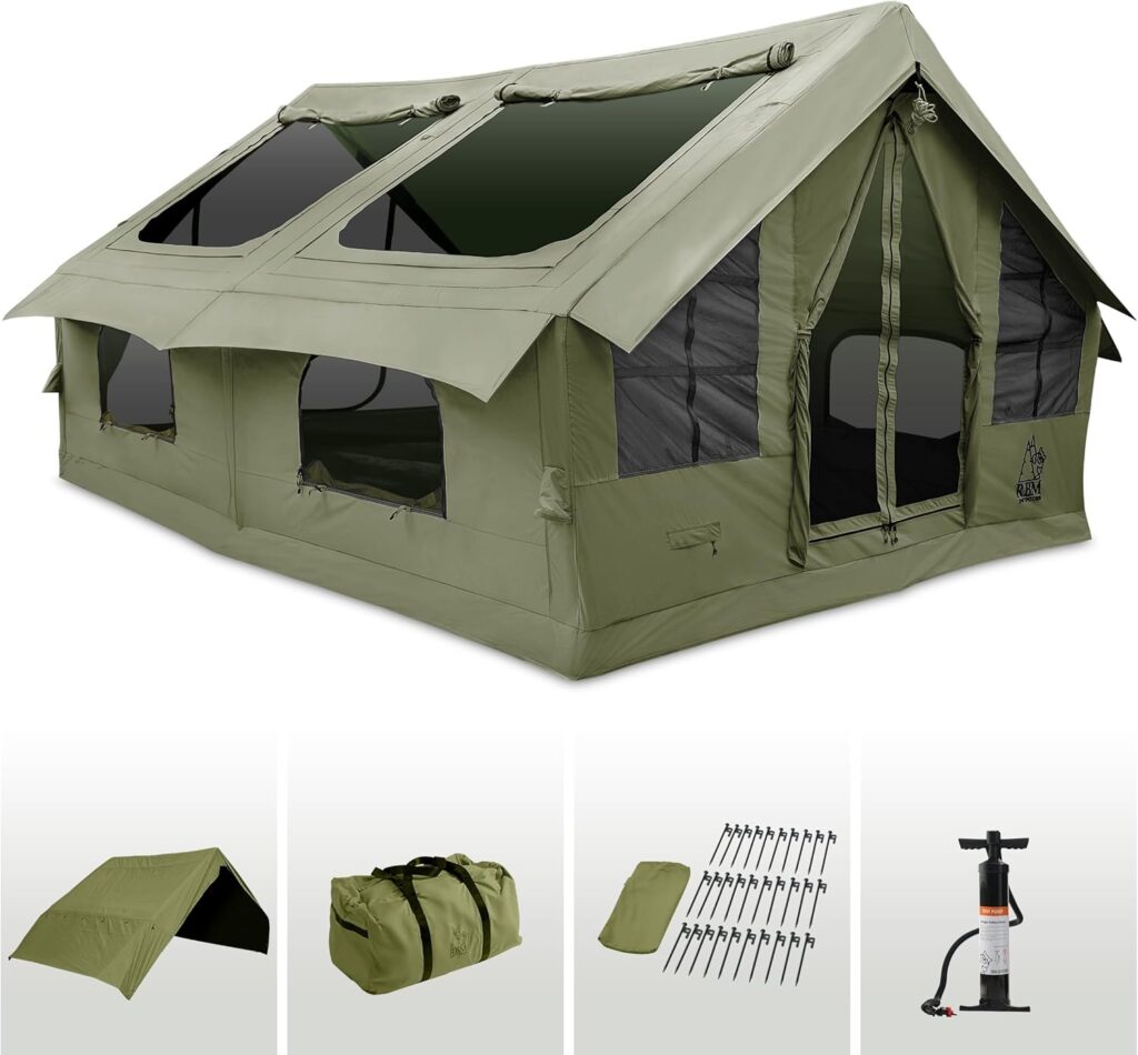 Best 6 Man Inflatable Tent - The Perfect Family Getaway!