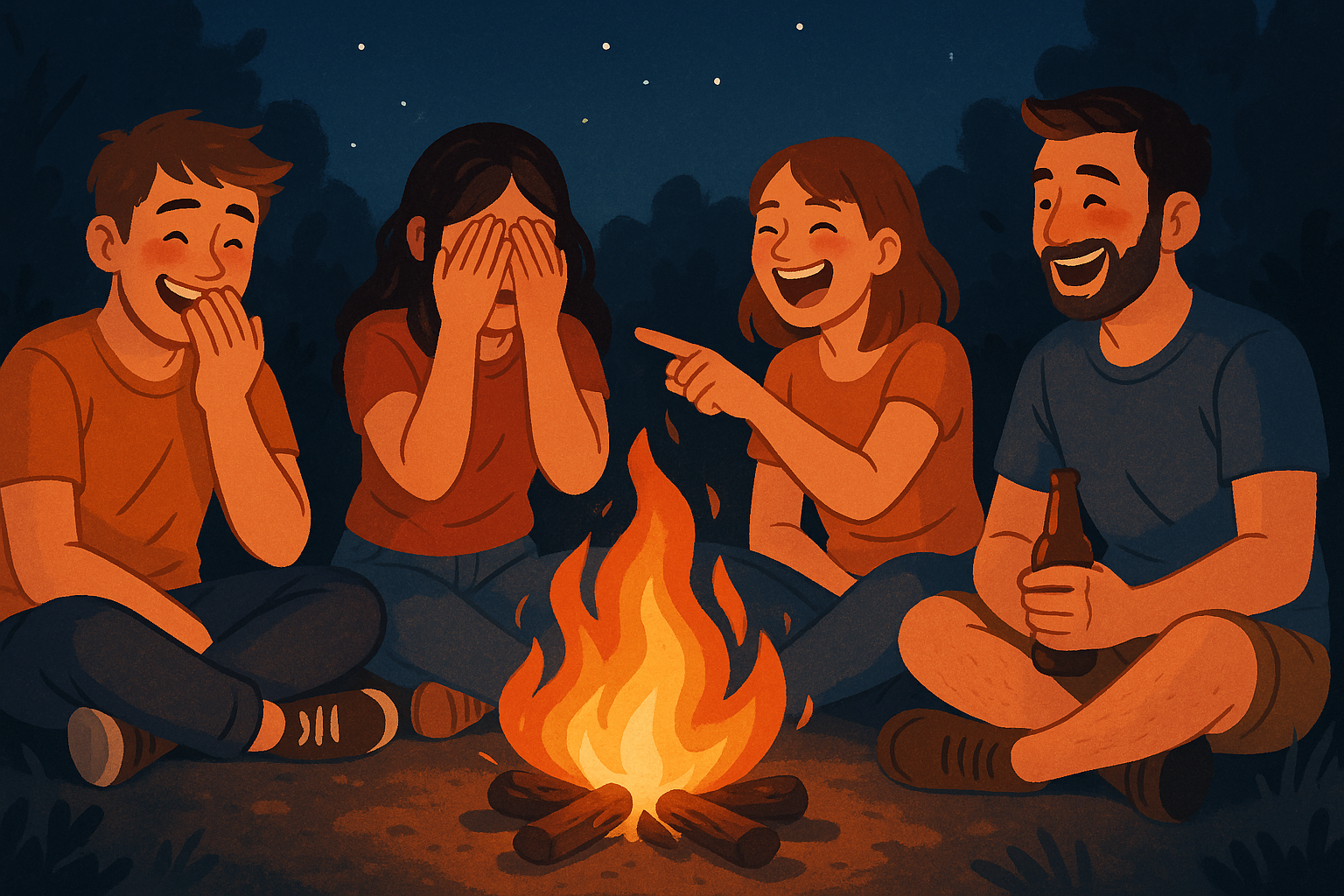 10 Raunchy & Ridiculously Fun Adult Games for Camping Nights 🔥