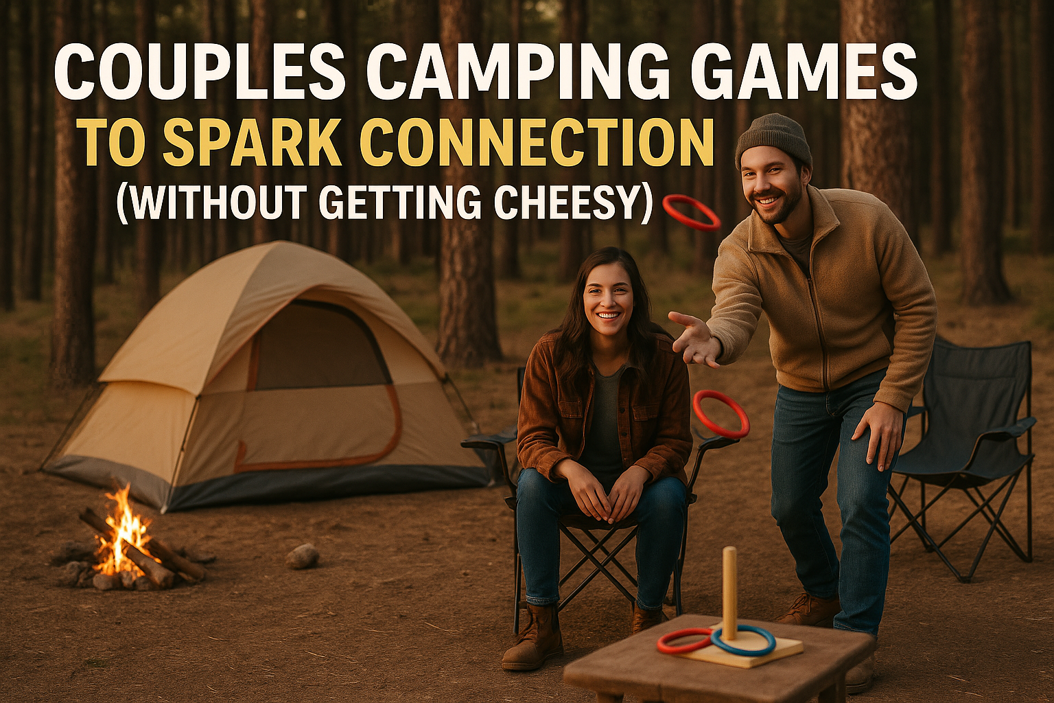 Couples Camping Games to Spark Connection (Without Getting Cheesy)
