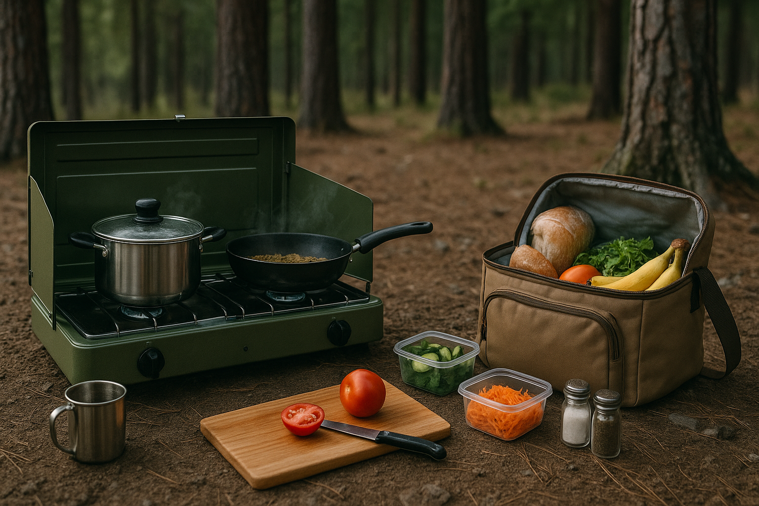 No Table, No Counter? How to Build a Functional Camping Kitchen in the Wild