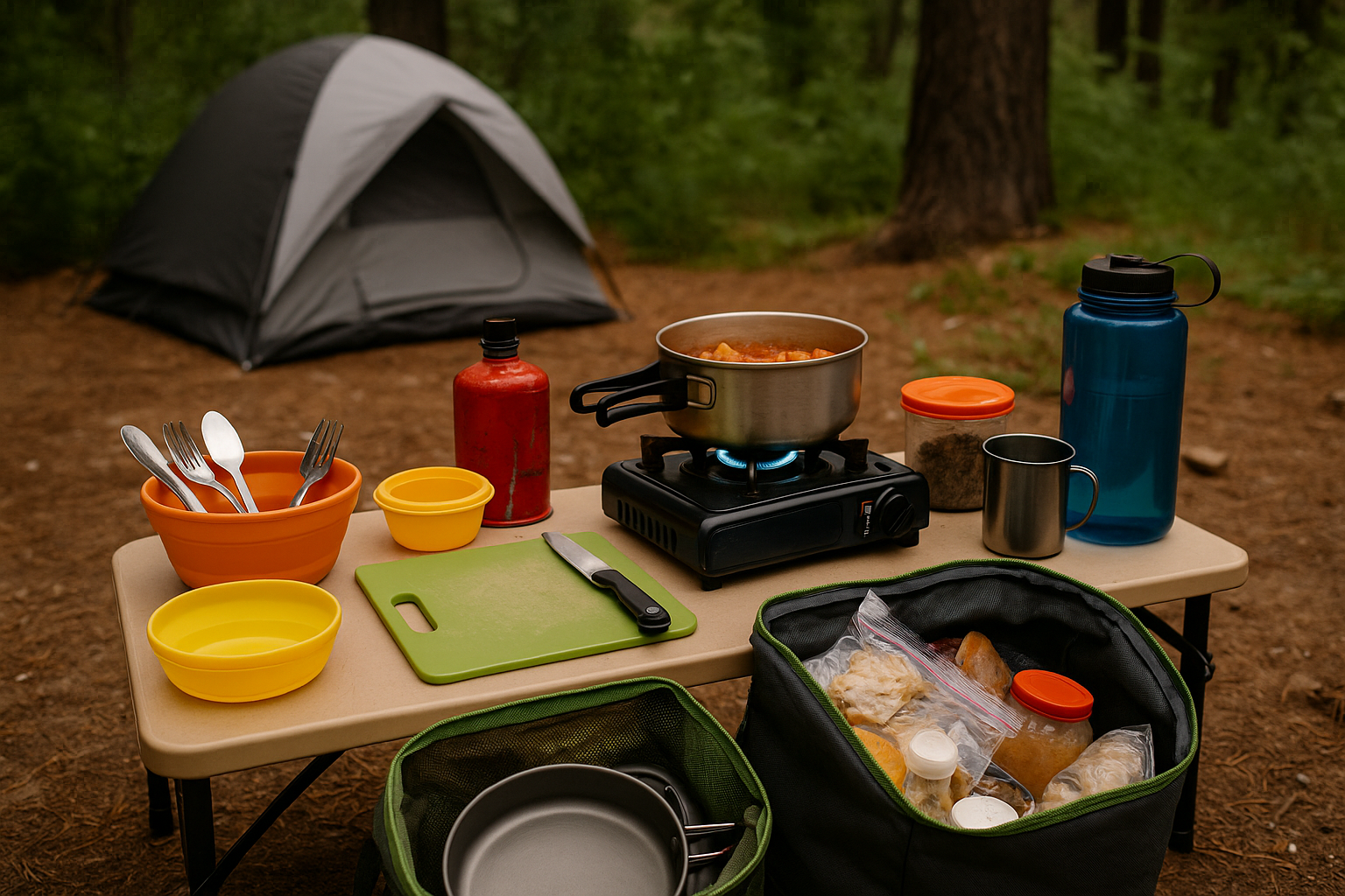 Camping Kitchen a Mess? How to Pack Smart and Stay Organized on the Trail