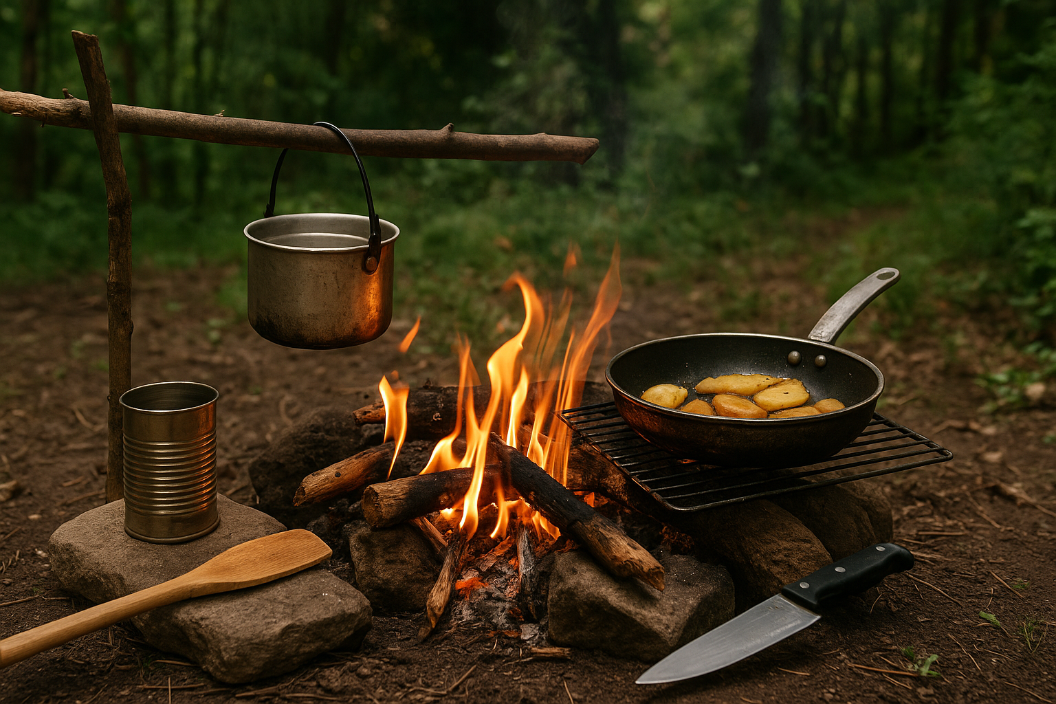 Lost Your Camping Kitchen Kit? Here’s How to Improvise Cooking Gear Without Buying New Supplies