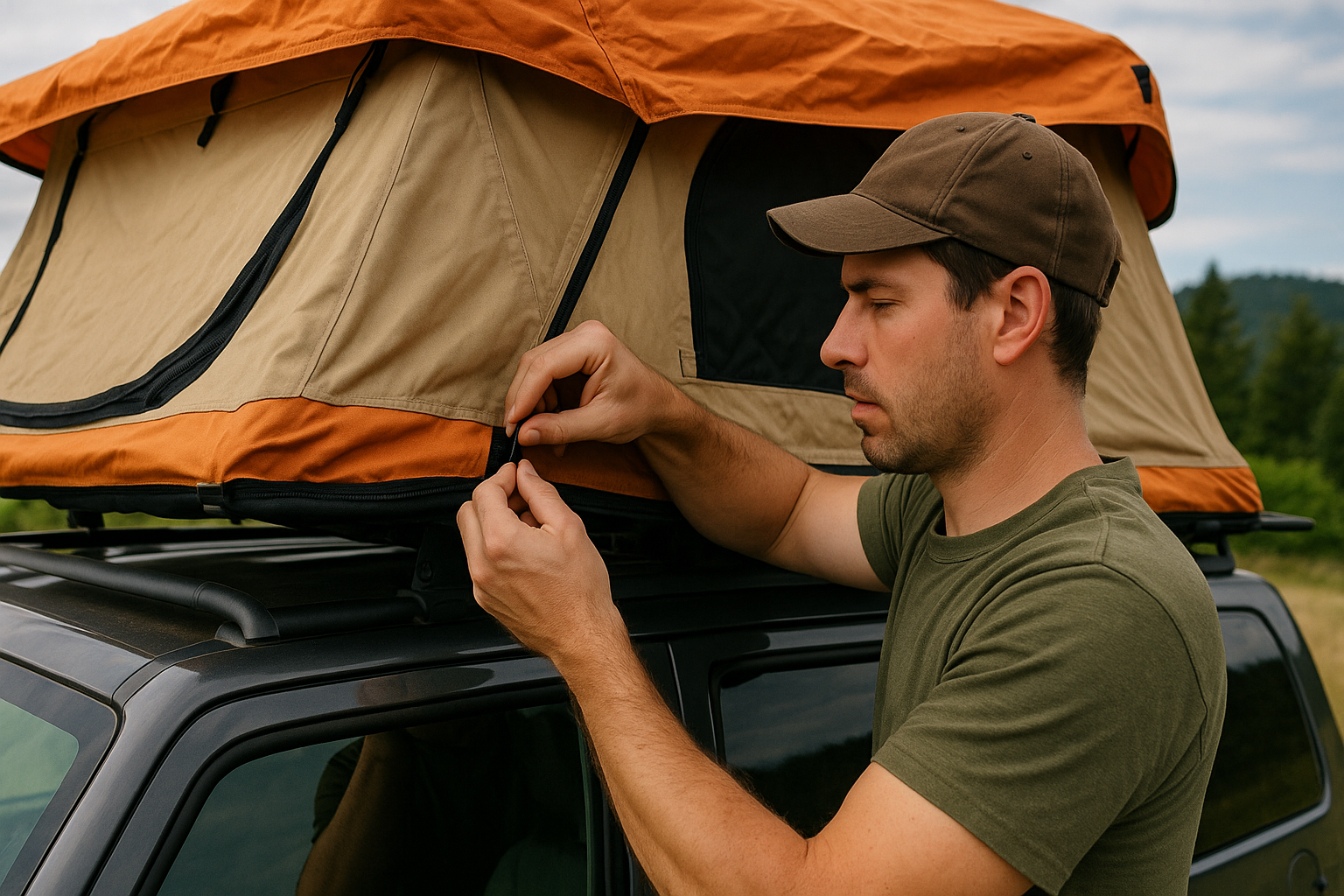Rooftop Tent Zippers Jammed or Broken? Fast, Field Repairs Without Tools