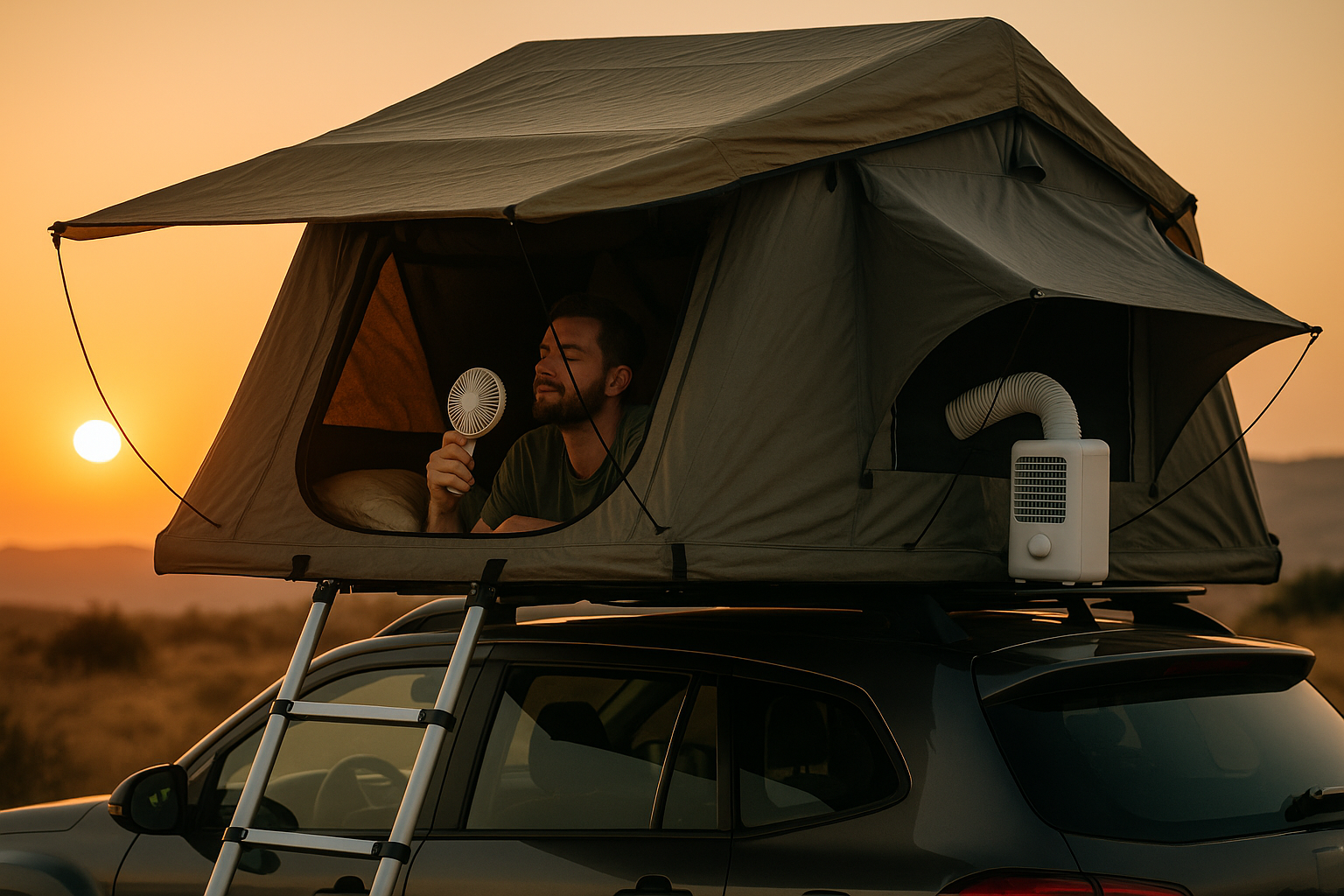 Heatwave Camping? Cooling Tricks That Turn Your Rooftop Tent Into a Chill Zone