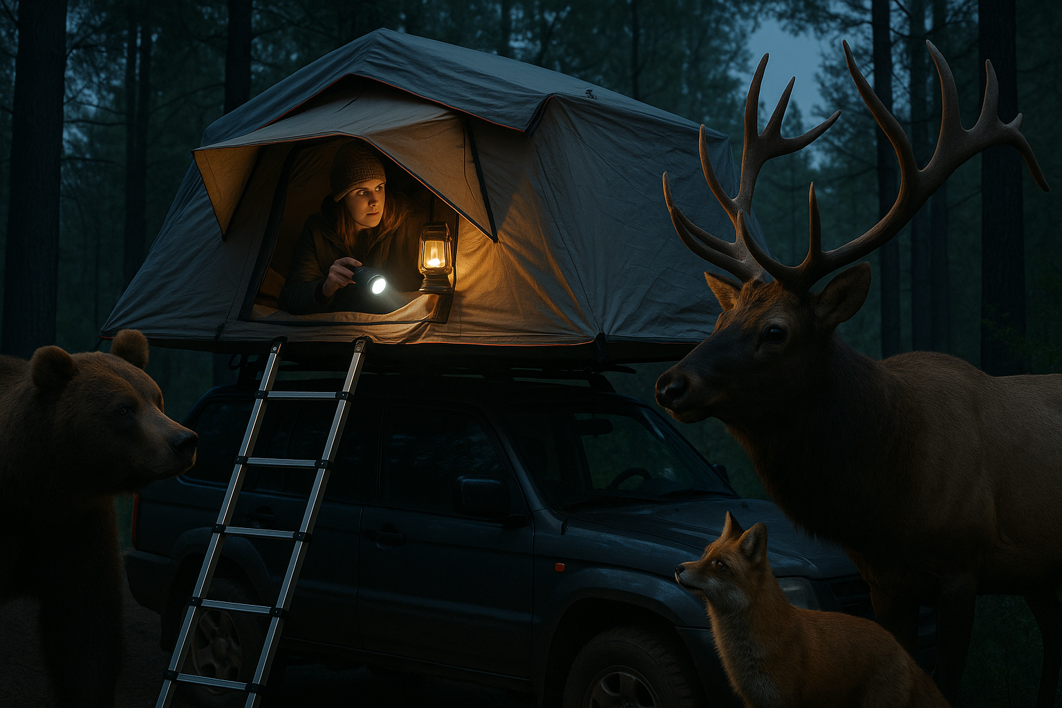 Unexpected Animal Visitors? Rooftop Tent Defense Tactics to Keep Wildlife at Bay