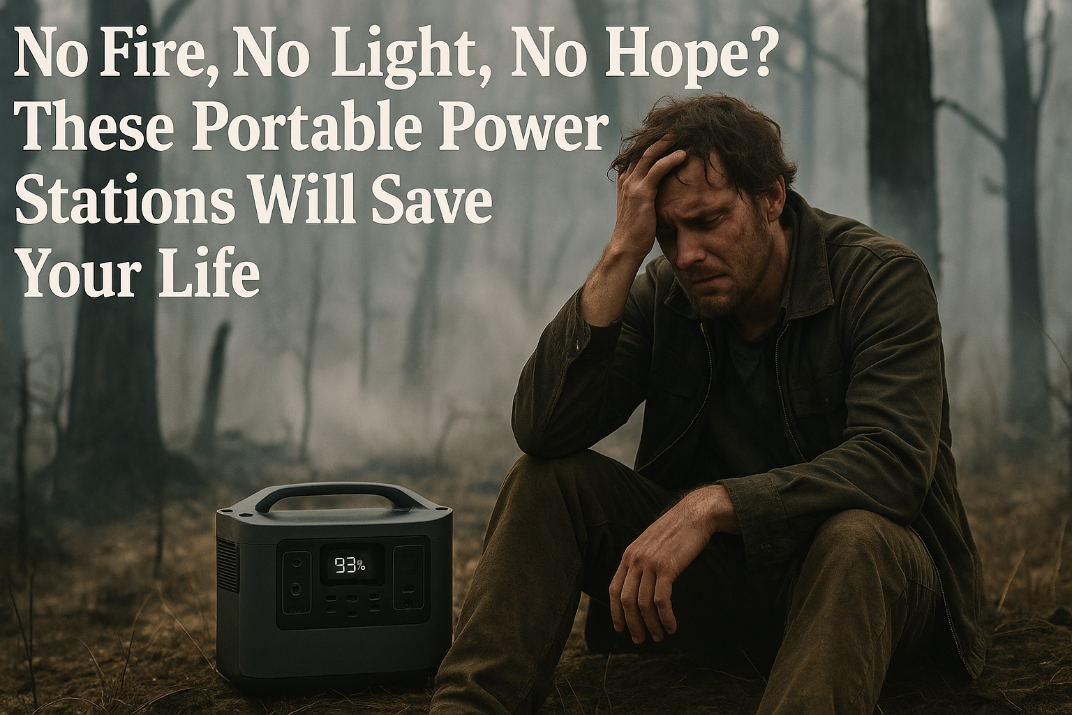 No Fire, No Light, No Hope? These Portable Power Stations Will Save Your Life