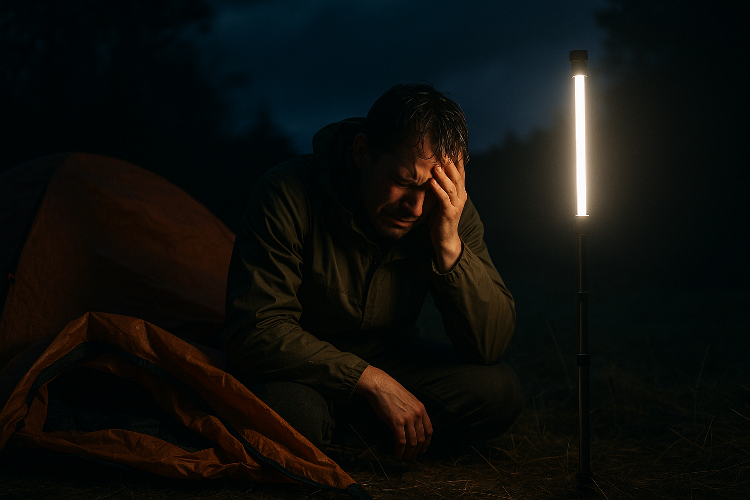 Tent Collapsed, Nightfall Creeping? Telescopic Camping Lights That Guide You Out