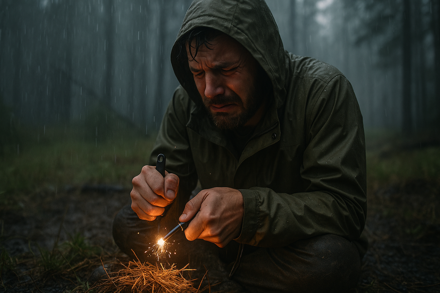 Lost in the Rain, No Fire? Fire Plugs That Spark Your Survival