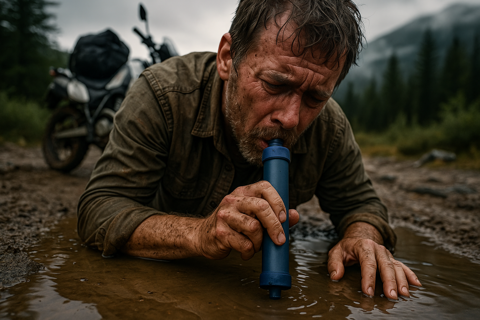 Best Portable Water Purifiers for Motorcycle Camping Without Safe Water