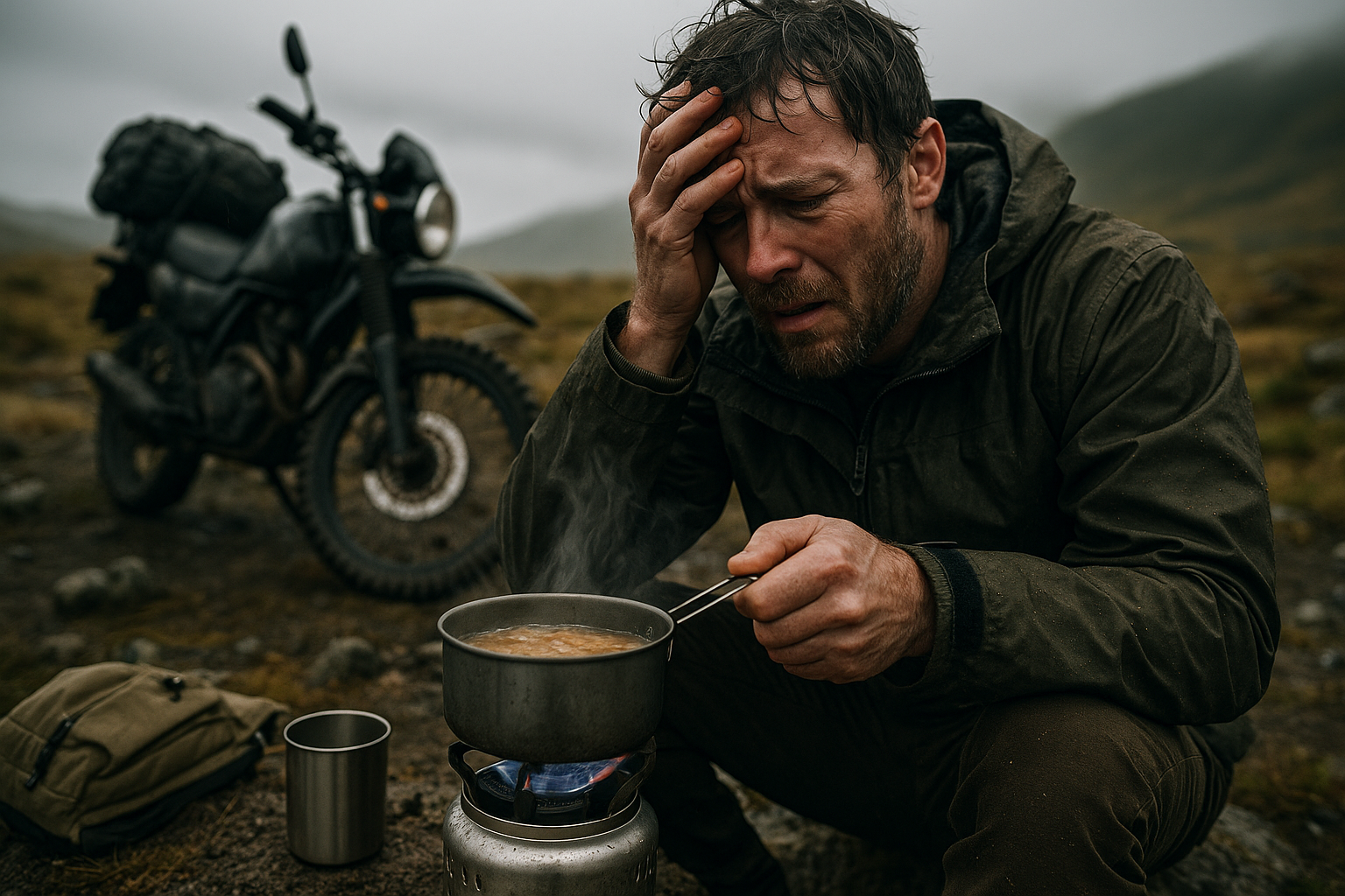 Best Emergency Cooking Gear for Motorcycle Camping Without Firewood