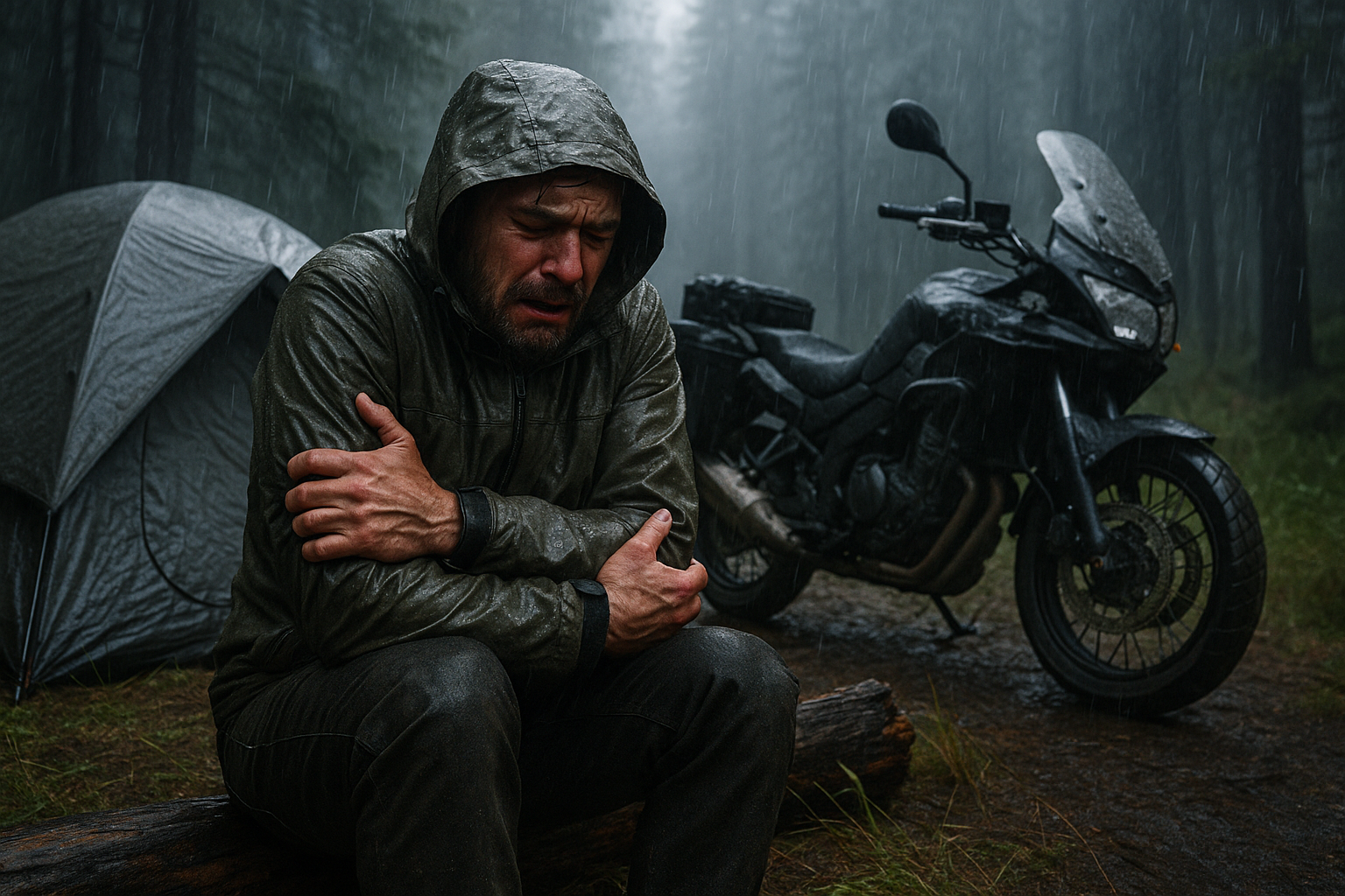 Best Quick-Dry Motorcycle Camping Gear for Staying Warm When You’re Soaked
