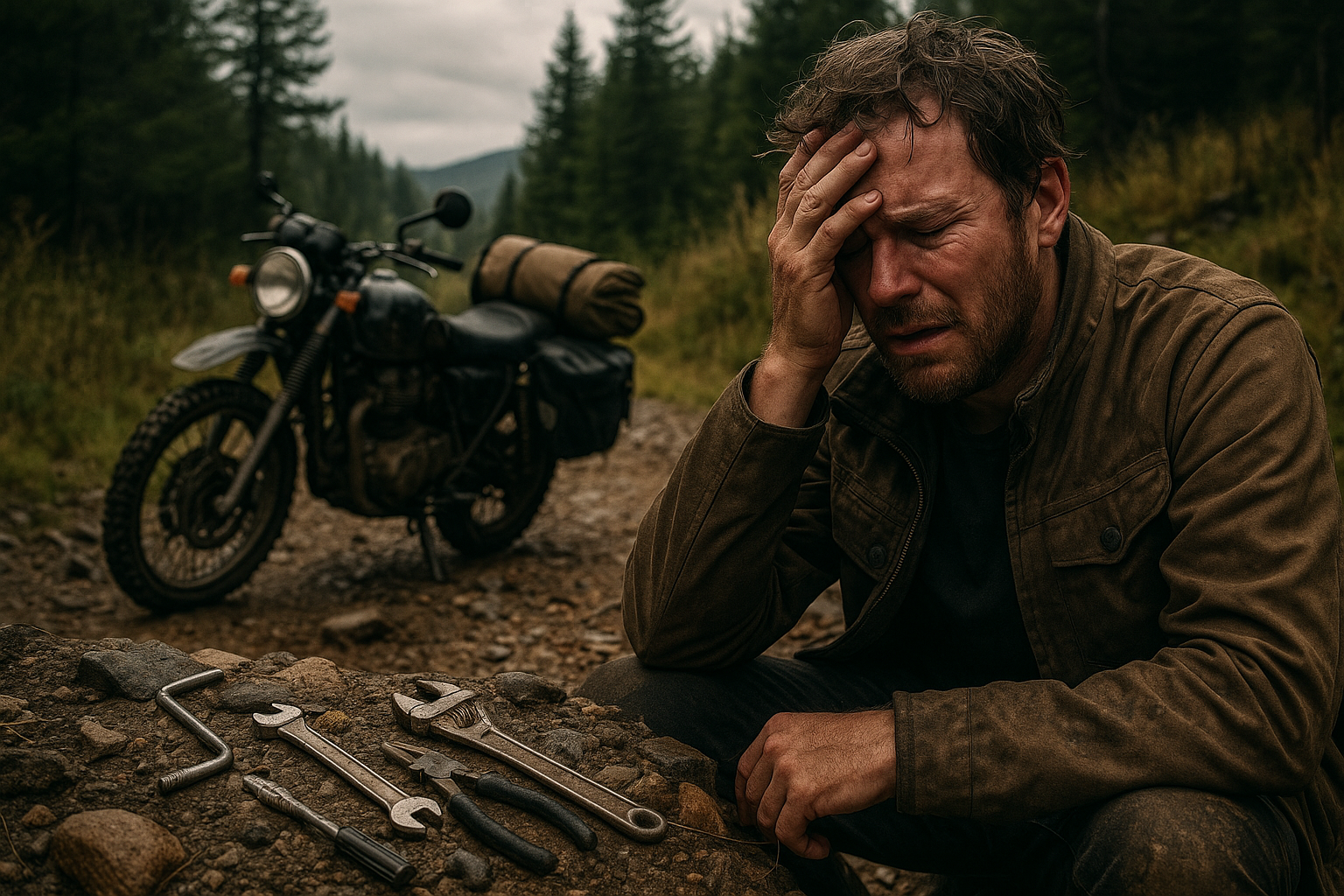 Best Emergency Repair Tools for Motorcycle Campers Who Break Down Off-Grid