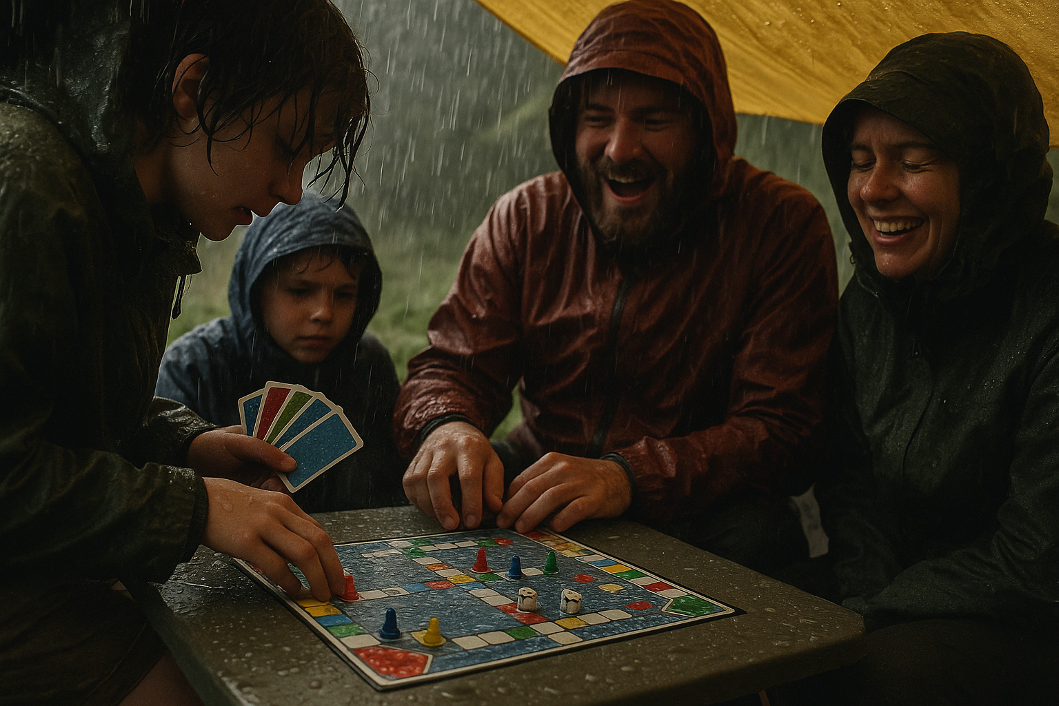 Best Waterproof Board Games for Camping in Rainy Weather