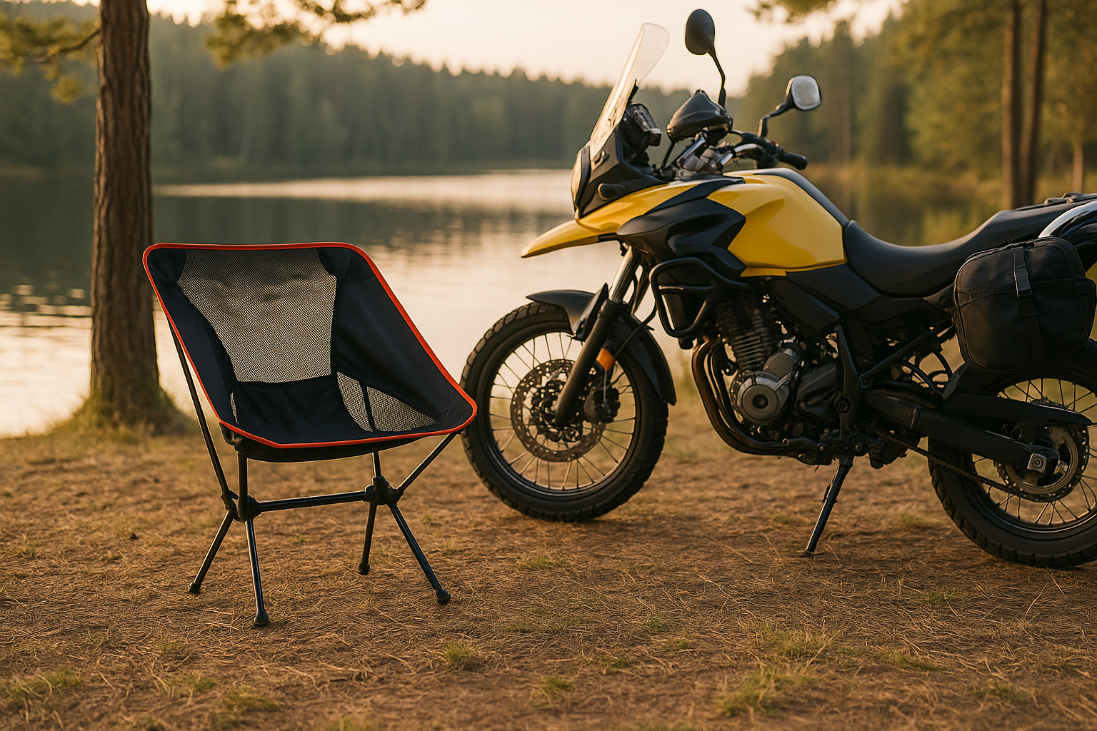 Best Motorcycle Camping Chairs (That Fit in a Saddlebag)