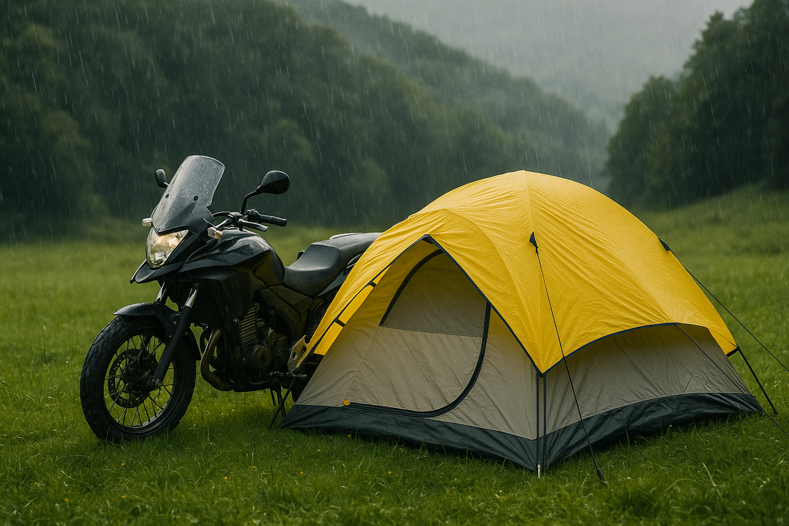 Don’t Waste $200: These Motorcycle Tents Actually Survive Rain